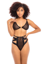 Robynn Hearts Cage Bra Set - Bra Set - Oh La La Cheri