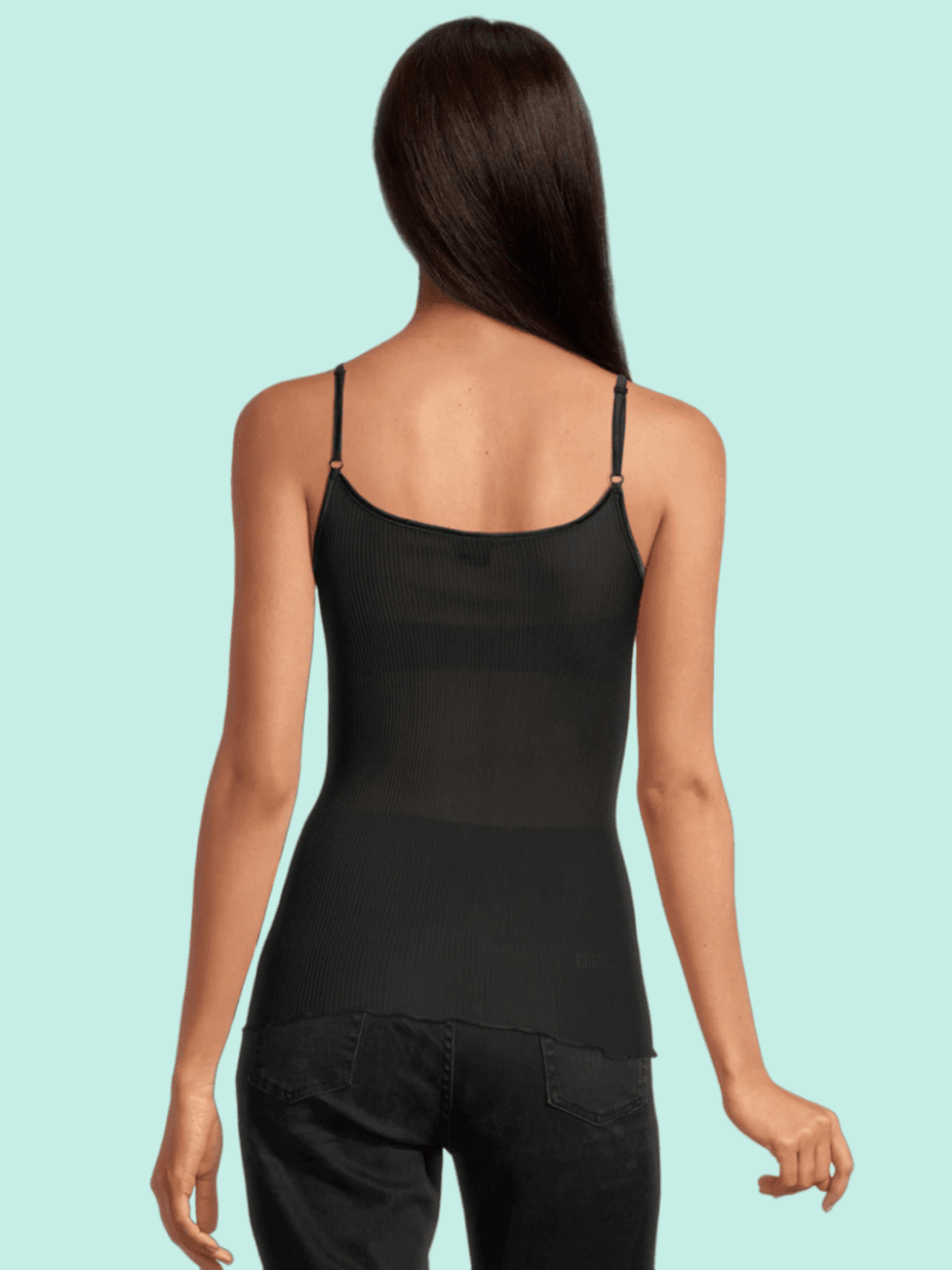 Pure Silk Camisole Top With Spaghetti Straps - Cami - Oscalito