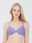 Dare Dot Plunge Unlined Bra - Demi - Skarlett Blue