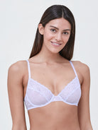 Dare Dot Unlined Underwire Plunge Bra - Demi - Skarlett Blue