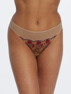 Enamoured Tattoo Lace Thong - Thong - Skarlett Blue