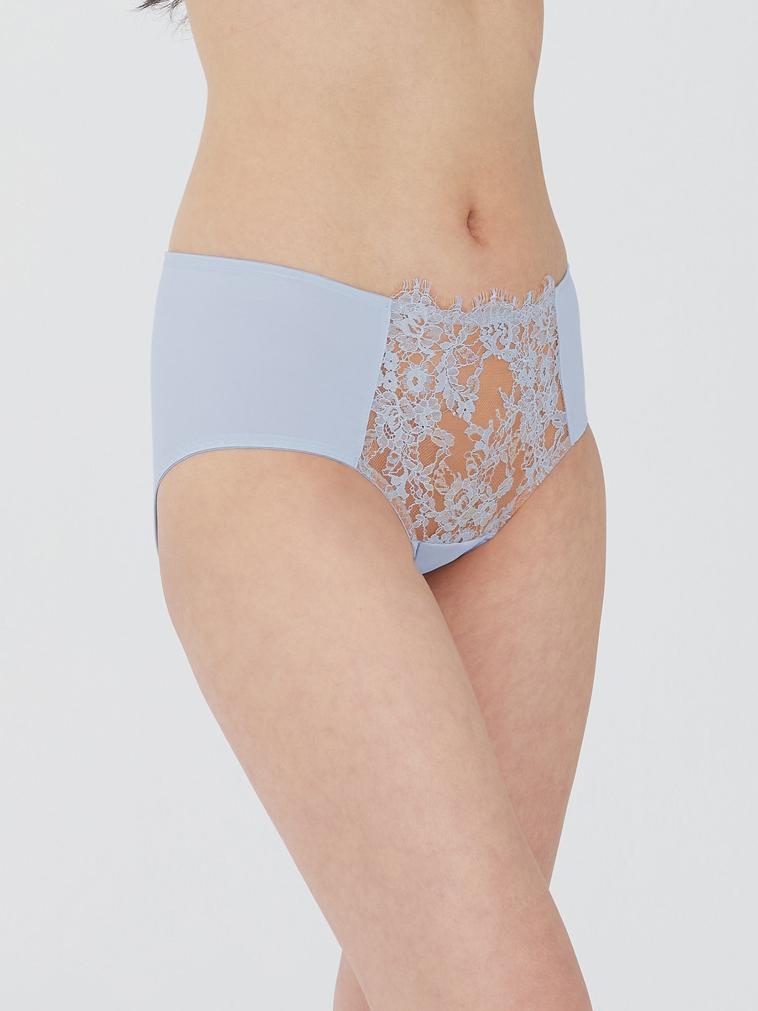 Entice Front Lace Brief - Brief - Skarlett Blue