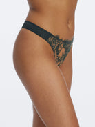 Entice Front Lace Thong - Thong - Skarlett Blue