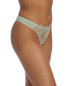 Entice Lace Front Thong - Thong - Skarlett Blue