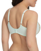 Entice Lace Full Coverage Balconette Side Support Underwire Bra - Side Support - Skarlett Blue