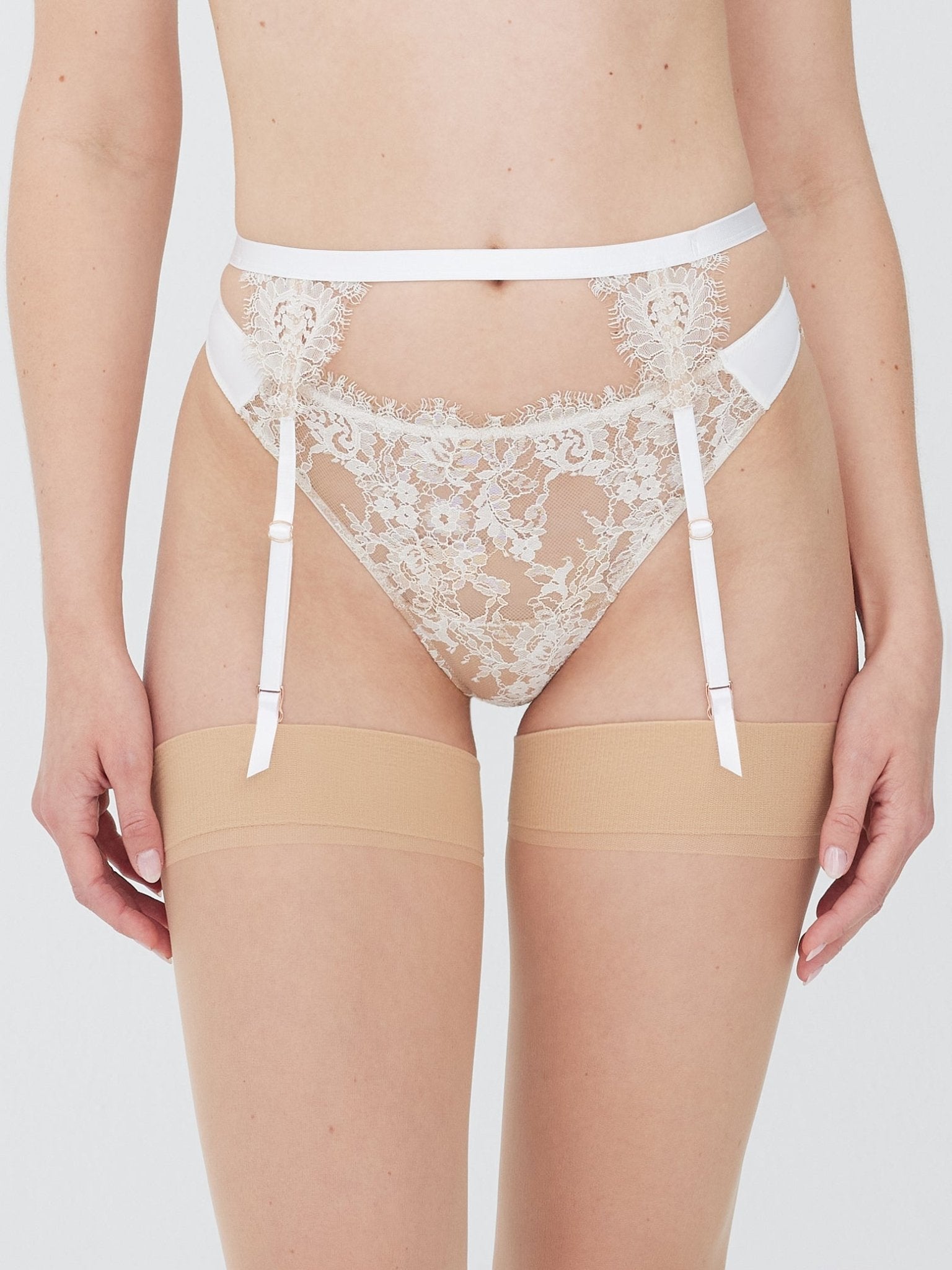 Entice Lace Garter Belt - Garter Belt - Skarlett Blue