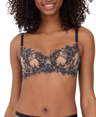 Entice Unlined Balconette Underwire Bra - Balconette - Skarlett Blue