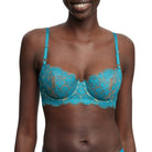 Entice Unlined Balconette Underwire Bra - Balconette - Skarlett Blue