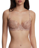 Entice Unlined Balconette Underwire Bra - Balconette - Skarlett Blue