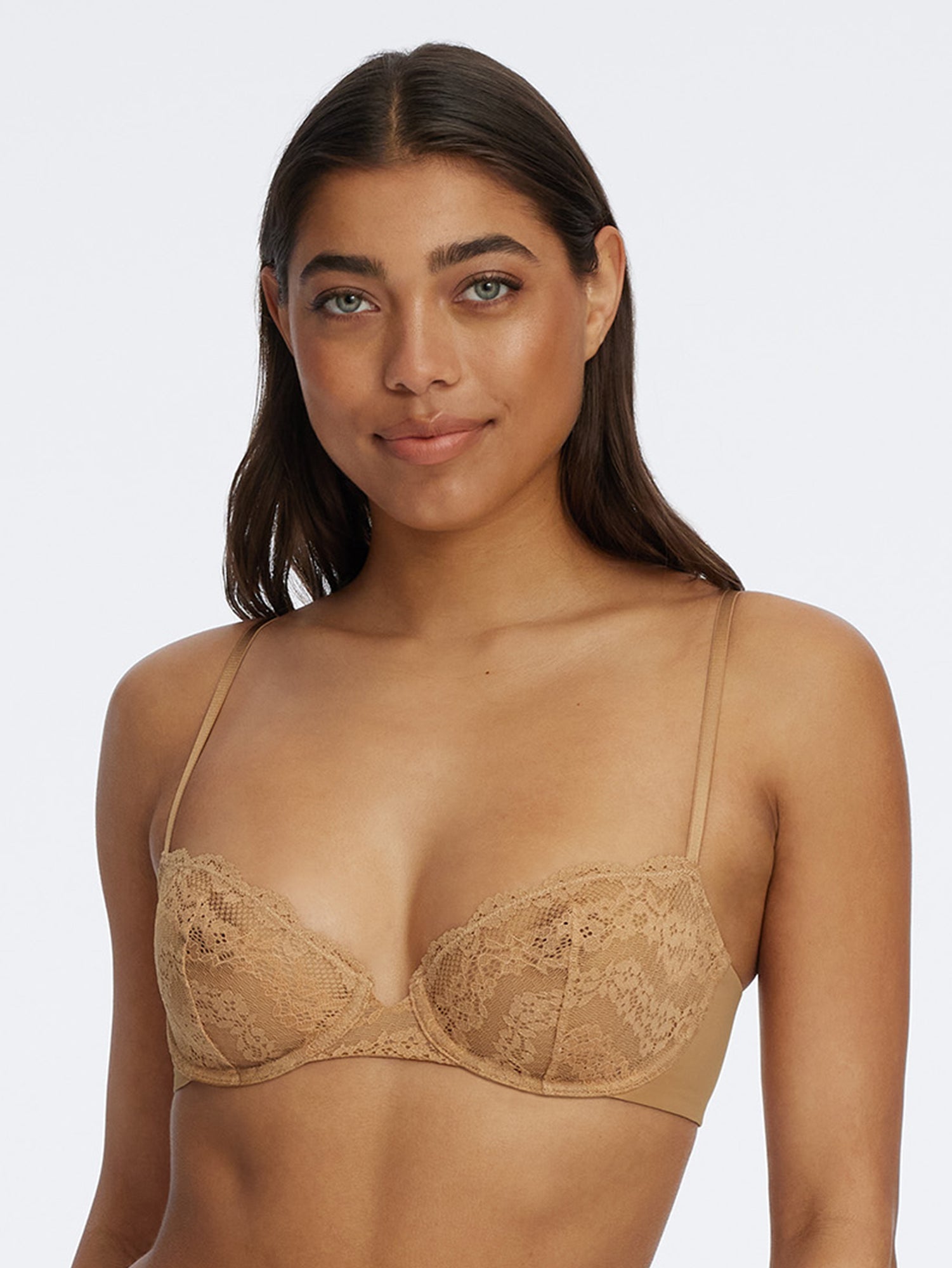 Impress Floral Lace Balconette Bra - Balconette - Skarlett Blue