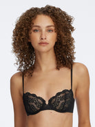 Impress Floral Lace Balconette Bra - Balconette - Skarlett Blue