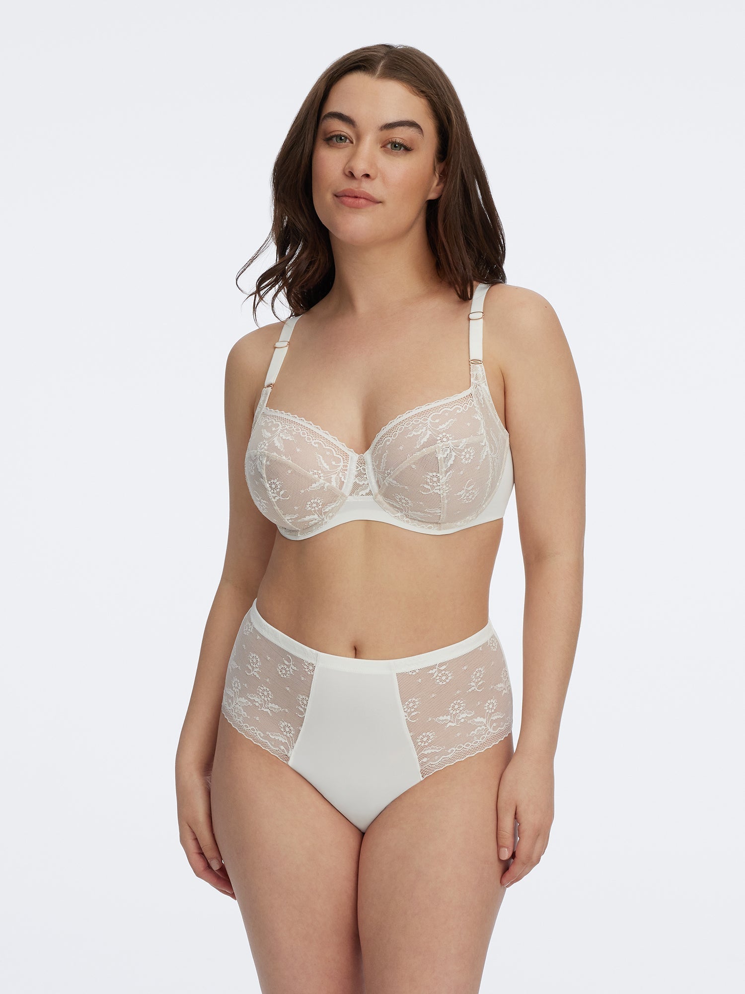 Lacy Side Support Bra - Side Support - Skarlett Blue