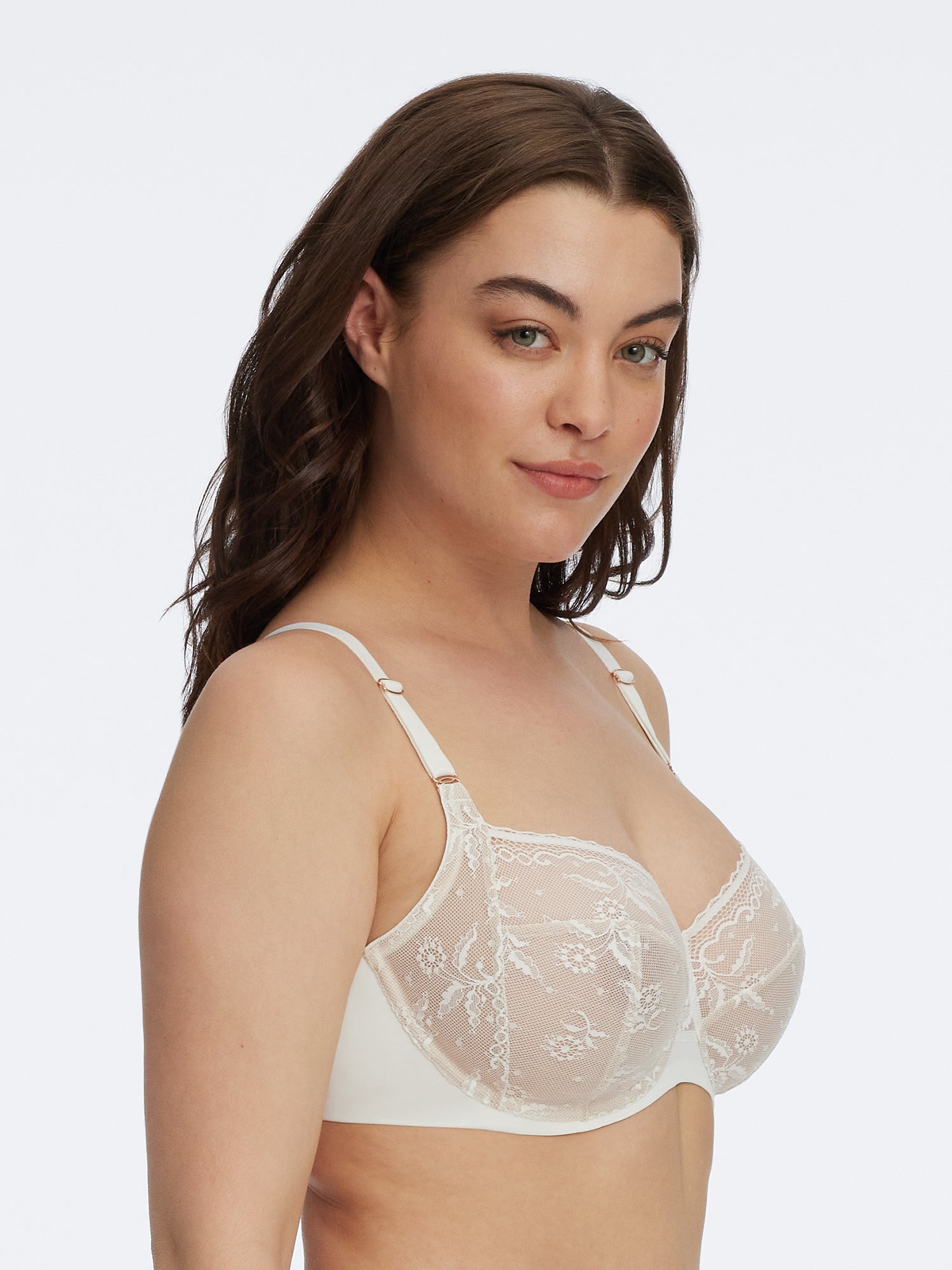 Lacy Side Support Bra - Side Support - Skarlett Blue