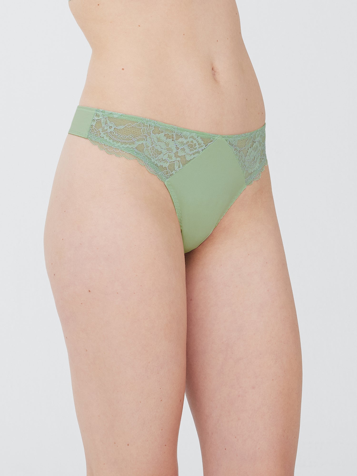 Minx Collection Lace Thong - Thong - Skarlett Blue