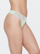 Minx Lace Trim Thong - Thong - Skarlett Blue