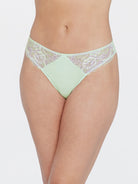 Minx Lace Trim Thong - Thong - Skarlett Blue