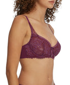 Minx Lace Unlined Balconette Bra - Balconette - Skarlett Blue