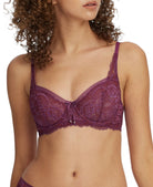 Minx Lace Unlined Balconette Bra - Balconette - Skarlett Blue