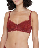 Minx Lace Unlined Balconette Bra - Balconette - Skarlett Blue