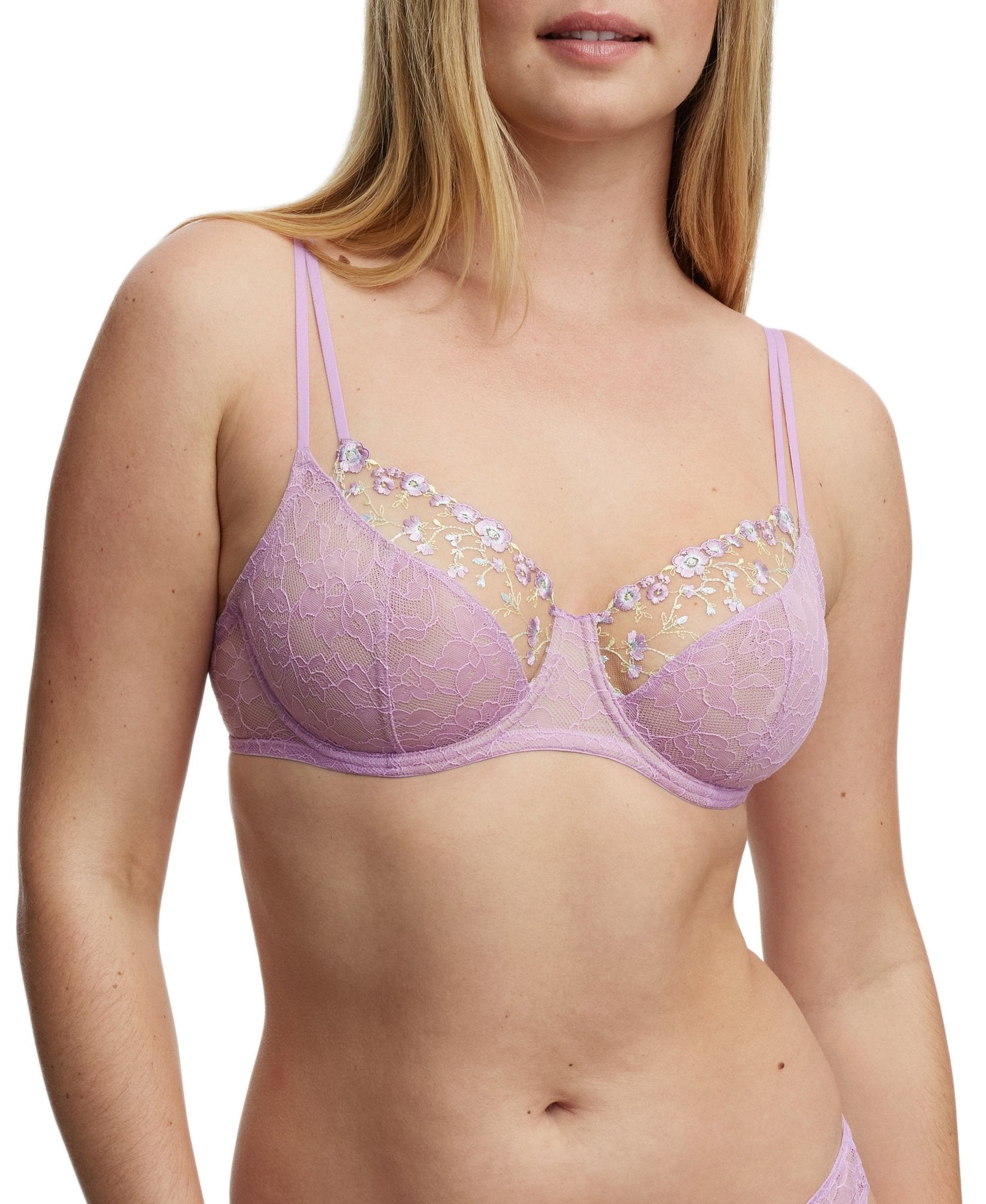 Paradise Full Coverage Underwire Bra - Side Support - Skarlett Blue