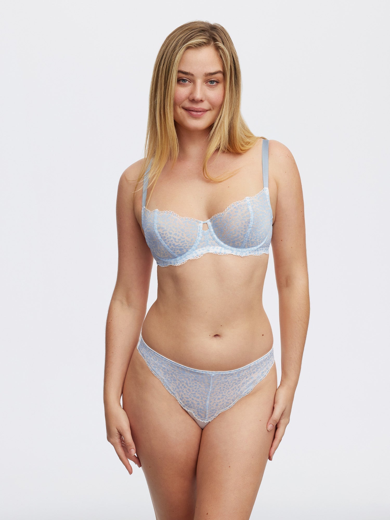 Rouse Front Lace Thong - Thong - Skarlett Blue