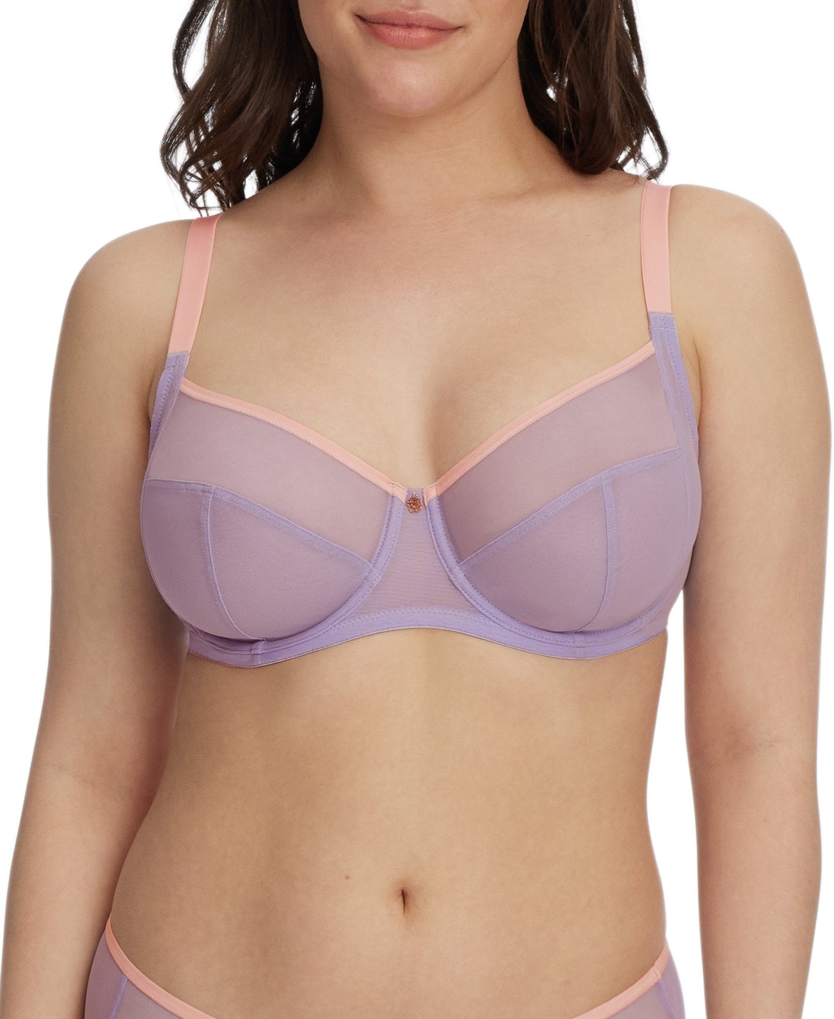 Spellbound Full Coverage Side Support Underwire Bra - Side Support - Skarlett Blue