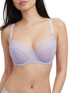 Spellbound Full Coverage Side Support Underwire Bra - Side Support - Skarlett Blue